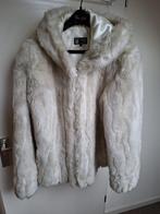 Edgar Vos Faux fur jasje, Kleding | Dames, Beige, Maat 42/44 (L), Zo goed als nieuw, Edgar Vos