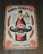 Birra moretti wandbord, Ophalen of Verzenden, Nieuw, Reclamebord