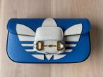 Gucci x Adidas Horsebit 1955 Blauw, Ophalen of Verzenden, Nieuw, Blauw, Schoudertasje