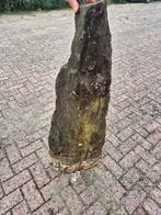 Grote steen incl doorvoer voor waterpartij, Ophalen, Gebruikt, Antraciet, Kei