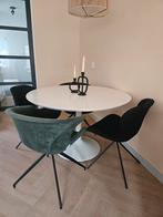 Gebruikte ronde eettafel - 120cm, Huis en Inrichting, Ophalen, Gebruikt, Rond, Vier personen