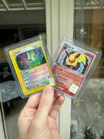 Vintage: celebi skyridge /flareon ex ex delta, Ophalen of Verzenden, Zo goed als nieuw, Meerdere kaarten, Foil