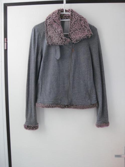 Sandwich Vest maat S, Kleding | Dames, Truien en Vesten, Zo goed als nieuw, Maat 36 (S), Grijs, Ophalen