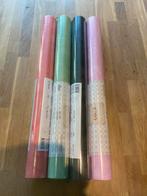 24 Rollen Vliesbehang Kinderkamer - Groen, Roze, Zwart, Ophalen of Verzenden, 10 tot 25 m², Groen