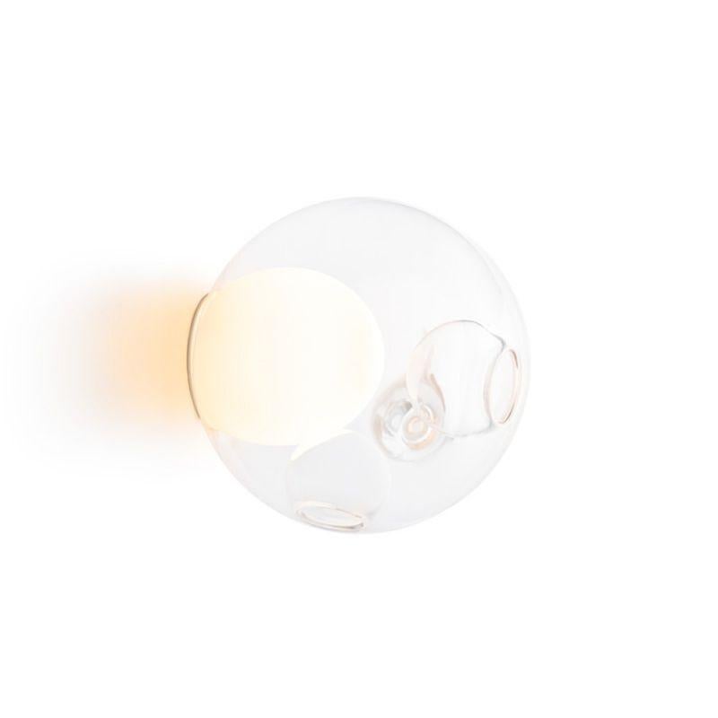 Te koop: Bocci 28 Wandlamp - Transparant, Huis en Inrichting, Lampen | Wandlampen, Ophalen of Verzenden, Zo goed als nieuw, Glas