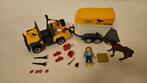 Playmobil auto met paarden trailer, Ophalen of Verzenden, Zo goed als nieuw, Complete set