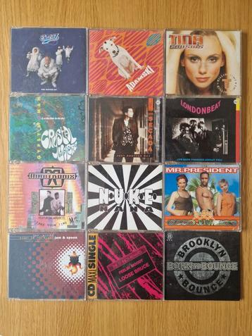 12 House, Electronic, Techno, Dance, Trance enz CD singles beschikbaar voor biedingen
