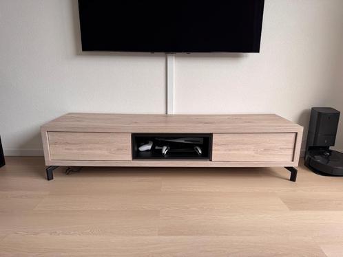 Tv-meubel Durban (Sanders Wonen) – modern & strak design, Huis en Inrichting, Kasten | Televisiemeubels, Zo goed als nieuw, Minder dan 100 cm