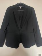 H&M zwart getailleerd jasje maat 44, Kleding | Dames, Jasjes, Kostuums en Pakken, H&M, Zwart, Maat 42/44 (L), Ophalen of Verzenden