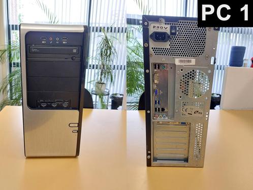 MEGA SALE: 13x Desktops – Mix i3/i7/AMD/core2duo SSD PCs, Computers en Software, Desktop Pc's, Gebruikt, 2 tot 3 Ghz, HDD, SSD