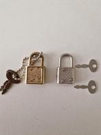 Mini hangslotjes voor  bijv. sieradendoos, Ophalen of Verzenden, Zo goed als nieuw