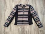 Prachtig zwart gekleurd jasje met aztec patroon, H&M, 36 - S, H&M, H&M, Zwart, Ophalen of Verzenden