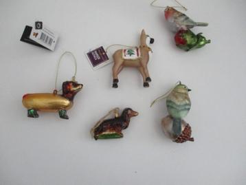 Kerstboom versiering, dieren beschikbaar voor biedingen