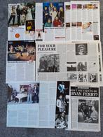 Roxy Music:  Eno periode, Verzamelen, Muziek, Artiesten en Beroemdheden, Ophalen of Verzenden, Zo goed als nieuw, Boek, Tijdschrift of Artikel