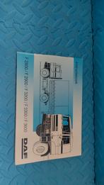 DAF F2800/F2900/F3200/F3300/F3600 Instructieboek, Ophalen of Verzenden