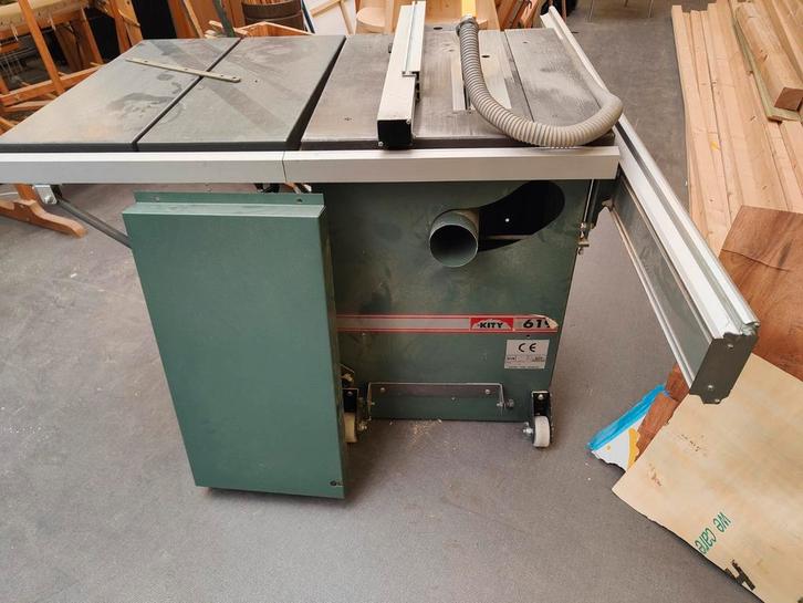 kity 619 zaagtafel cirkelzaag, Doe-het-zelf en Verbouw, Gereedschap | Zaagmachines, Gebruikt, Cirkelzaag, 1200 watt of meer, 70 mm of meer