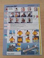 Aeroflot 767 Flight safety card, Ophalen of Verzenden, Gebruikt, Schaalmodel