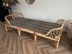 Vintage Rotan Kinderbed / Daybed bamboe, Huis en Inrichting, Slaapkamer | Bedden, Ophalen, Overige materialen, Gebruikt, 90 cm