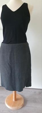 Mexx grijze winterrok met split - maat 42, Kleding | Dames, Rokken, Mexx, Maat 42/44 (L), Ophalen of Verzenden, Zo goed als nieuw