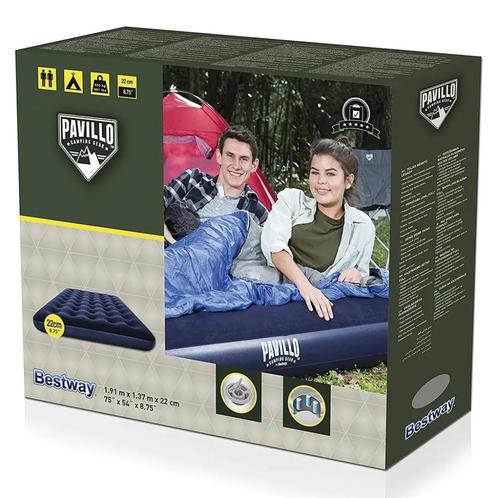 Luchtbed 2 persoons 1.91 x 1.37 x 0.22m nieuw *SUPERKOOPJE*, Caravans en Kamperen, Luchtbedden, Nieuw, 2-persoons, Ophalen of Verzenden