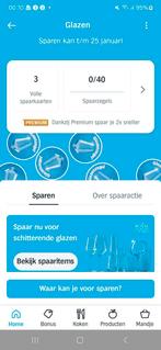 AH zegels voor glazen - 3 spaarkaarten, Albert Heijn, Ophalen of Verzenden