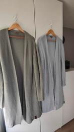 Mooie lange vest / vesten (grote maten), Ophalen of Verzenden, Zo goed als nieuw, Maat 46/48 (XL) of groter, Blauw