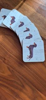 Houten Onderzetters met Teckel Design, Ophalen of Verzenden, Nieuw, Glas of Kopje