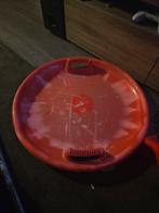 Ronde rode slee ., Ophalen, Gebruikt, Kunststof