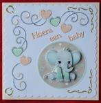 FELICITATIE KAART geboorte hoera een baby (3), Ophalen of Verzenden, Nieuw, Kind