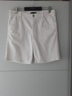 Gardeur witte korte stretch broek 42 Z.g.a.n, Maat 42/44 (L), Kort, Ophalen of Verzenden, Wit