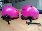 Twee Fiets/ski helmen maat 52-54cm, Zo goed als nieuw, Minder dan 100 cm, Ski's, Ophalen