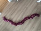Paarse kerstboom slinger. Niet gebruikt, Ophalen of Verzenden, Zo goed als nieuw