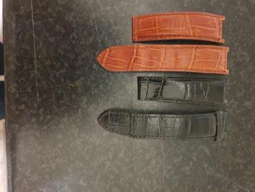 2x Echt leren band van Cartier orgineel komen van Pascha af beschikbaar voor biedingen