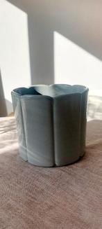 West Germany bloempot | vintage | grijsblauw, Ophalen of Verzenden