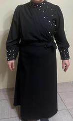 Zwarte gelegenheidsjurk/ galajurk maat 44, Kleding | Dames, Gelegenheidskleding, Galajurk, Zwart, Maat 42/44 (L), Ophalen of Verzenden