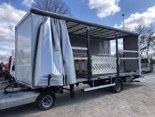 Bunk Be Oplegger 7.5 Ton Schuifzeilen Schuifdak laadklep, Auto's, Vrachtwagens, Bedrijf, Te koop, Aanhangers en Opleggers, Overige brandstoffen