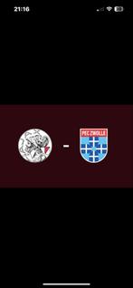 Ajax-Zwolle Ticket Vak 428, Tickets en Kaartjes