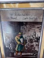 Antiek glas in lood raam, Ophalen, Gebruikt, Minder dan 80 cm, Overige typen