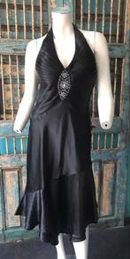 Zwarte avondjurk Marilyn Monroe model maat 36, Kleding | Dames, Verzenden, Zwart, Cocktailjurk, Zo goed als nieuw