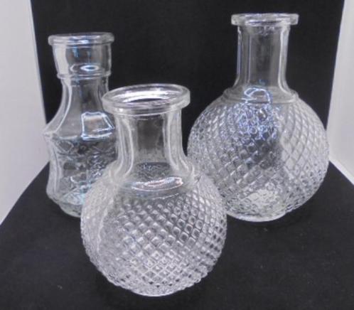 VAAS BOL en FLES HELDER 3 dlg set Nieuw, Huis en Inrichting, Woonaccessoires | Vazen, Nieuw, Overige kleuren, Minder dan 50 cm