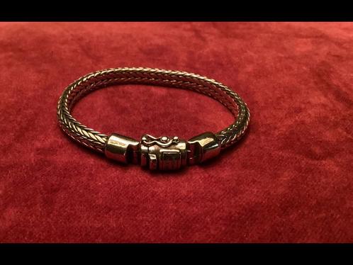Buddha to buddha armband “ Ellen XS” zo goed als nieuw, Sieraden, Tassen en Uiterlijk, Armbanden, Zo goed als nieuw, Zilver, Ophalen of Verzenden