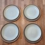 Churchill stonecast coupe plate bord egg blue 4x, Huis en Inrichting, Keuken | Servies, Ophalen of Verzenden, Zo goed als nieuw