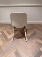 Wit en blauwe eetkamer stoelen (meerdere beschikbaar), Huis en Inrichting, Stoelen, Ophalen, Wit, Zo goed als nieuw, Eén