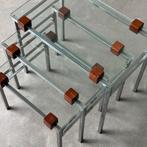 Vintage tafeltjes jaren 50 mid century, Ophalen, 50 tot 100 cm, ., 2de hands