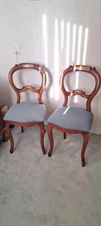 Vintage stoelen, Huis en Inrichting, Stoelen, Ophalen, Gebruikt, Twee