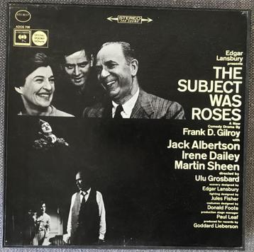 The subject was Roses - lp vinyl - drie lp's   beschikbaar voor biedingen