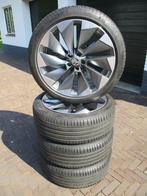 Originele Skoda Enyaq 21 inch velgen NIEUWSTAAT Supernova, Ophalen, Banden en Velgen, Nieuw, 21 inch