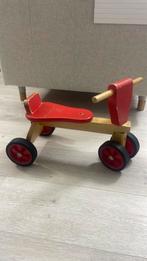 Houten loopfiets, Kinderen en Baby's, Speelgoed | Buiten | Voertuigen en Loopfietsen, Ophalen of Verzenden, Gebruikt, Loopfiets