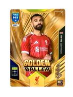 Mohamed Salah Golden Baller Spelerskaart Panini 365 2026, Verzamelen, Ophalen of Verzenden, Nieuw, Buitenlandse clubs, Spelerskaart