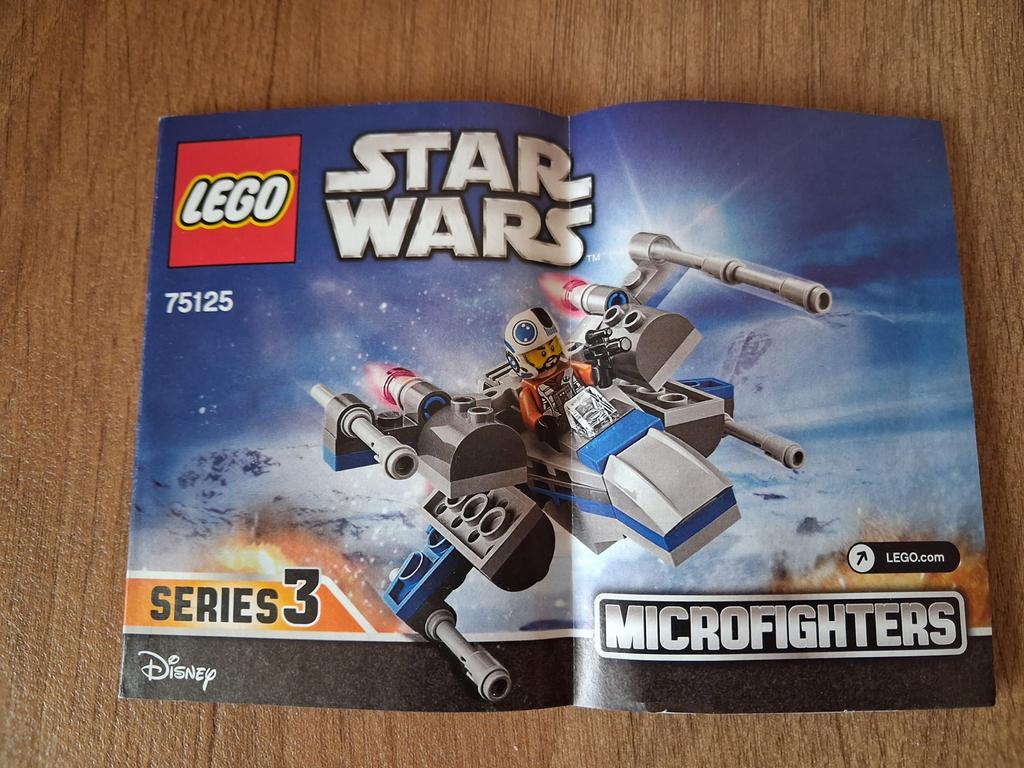 Lego Star Wars 75125 Microfighter X-Wing, Verzenden, Zo goed als nieuw, Complete set, Lego